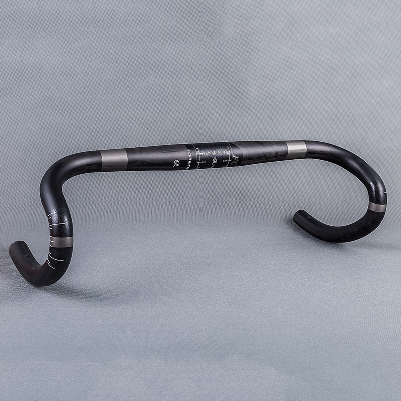 1円■サイズ選択可★220g 超軽量UDフルカーボンドロップハンドル 幅400/440mm★ASIACOM | PLATT ロードバイクハンドル フルカーボン ドロップハンドル